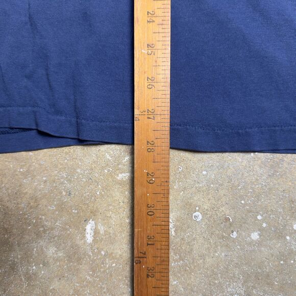 Vintage Auburn Marines Graphic T-Shirt‎ Unisex XL Navy Blue USMC Single Stitch - Picture 7 of 7